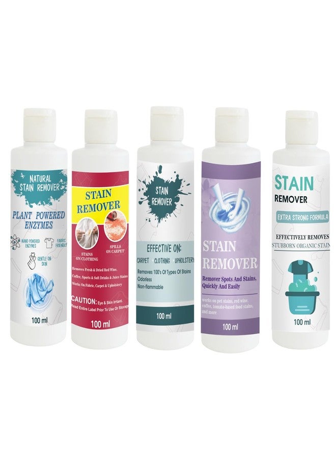 TOOVUS Stain Remover Combo Pack of Shirt, Red, Sky, Purple and Doll Stain Remover | Multi-Surface Cleaning Solution for Clothes, Fabrics, Upholstery (100 g Each) - Image 1